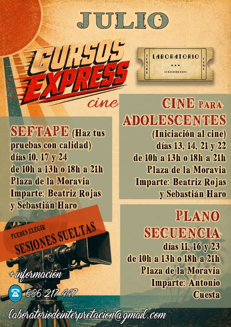 cursos express cine sevilla